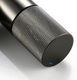 Mitigeur de vaque gris brossé