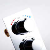 Colonne de douche encastrable chromé