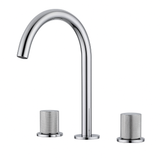 Robinet de salle de bain chromé