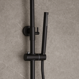 Colonne de douche thermostatique noir mat