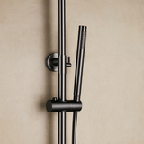 Colonne de douche gris brossé