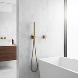 Douchette à main or brossé