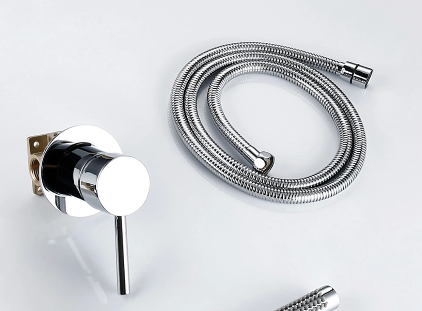 Douchette à main chromée