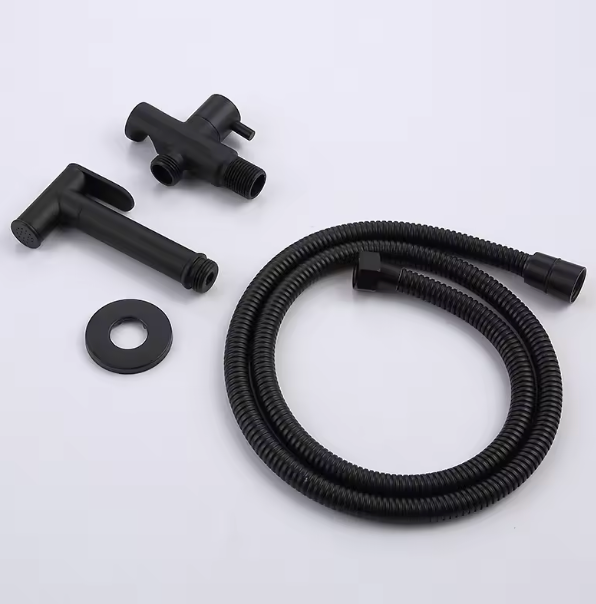 Douchette à main noir mate