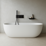 Mitigeur de bain noir mate