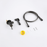 Douchette à main gris brossé