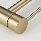 Mitigeur de salle de bain or brossé