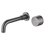 Mitigeur salle de bain encastré gris brossé