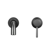 Mitigeur salle de bain encastré gris brossé