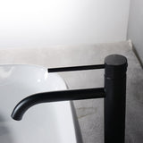 Mitigeur de salle de bain noir mat