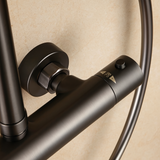 Colonne de douche gris brossé