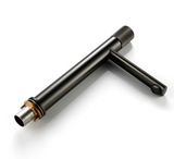 Mitigeur de salle de bain gris brossé