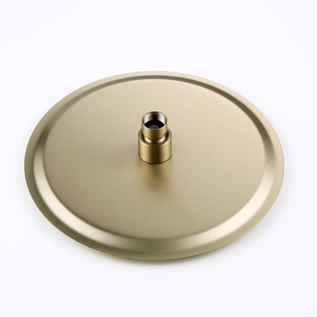 Colonne de Douche Thermostatique Or Brossé