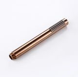 Colonne de douche thermostatique or rose brossé