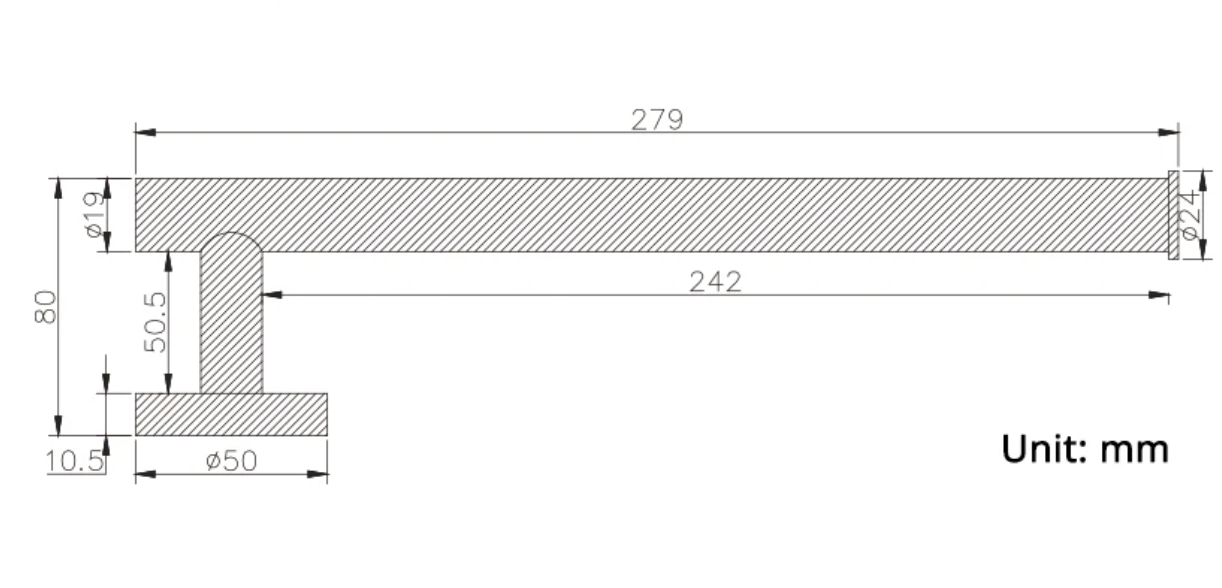 Porte-serviettes chrome