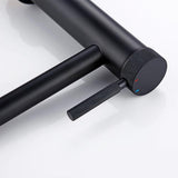 Mitigeur de salle de bain noir mate