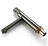 Mitigeur de vaque gris brossé