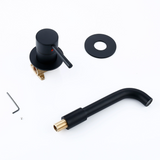 Mitigeur salle de bain encastré noir mate