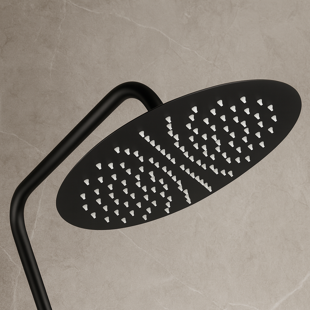 Colonne de douche thermostatique noir mat