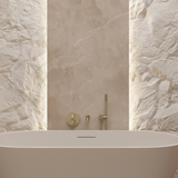 Mitigeur de bain encastré or brossé