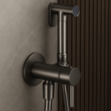 Douchette à main gris brossé