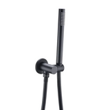 Colonne de douche encastrée noir mate