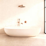 Ensemble de bain or rose brossé