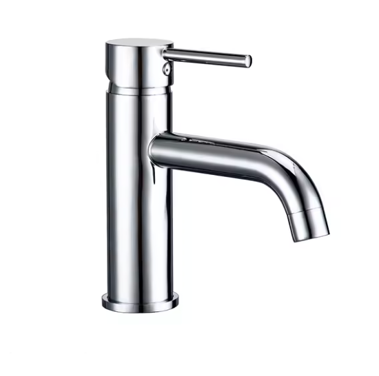 Mitigeur de salle de bain chrome