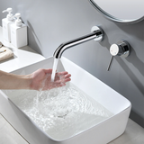 Mitigeur encastré chromé