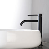 Mitigeur de salle de bain noir mat