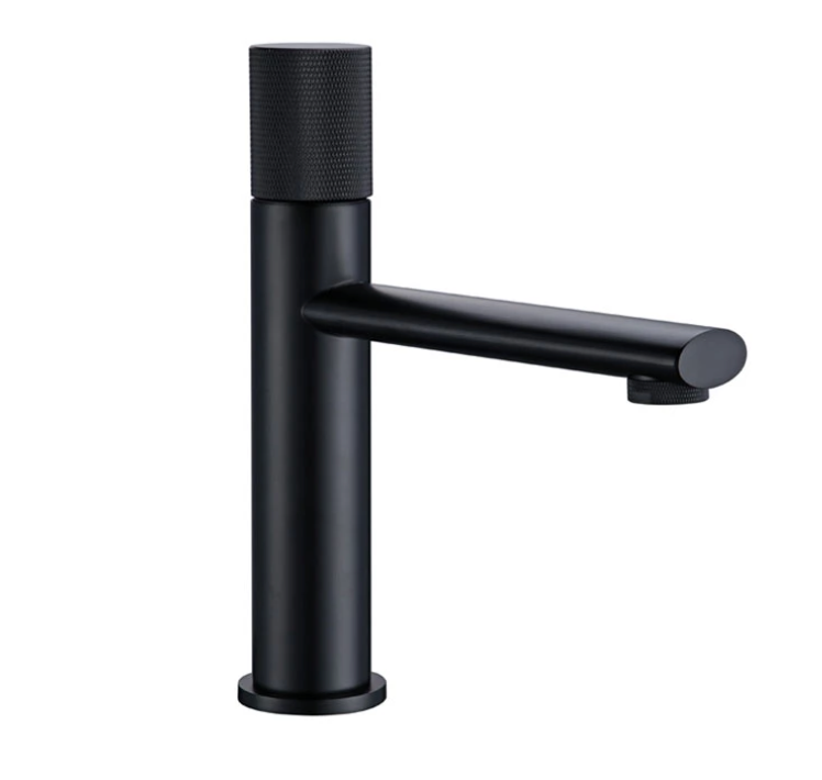 Mitigeur de salle de bain noir mat