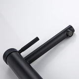 Mitigeur de salle de bain noir mate