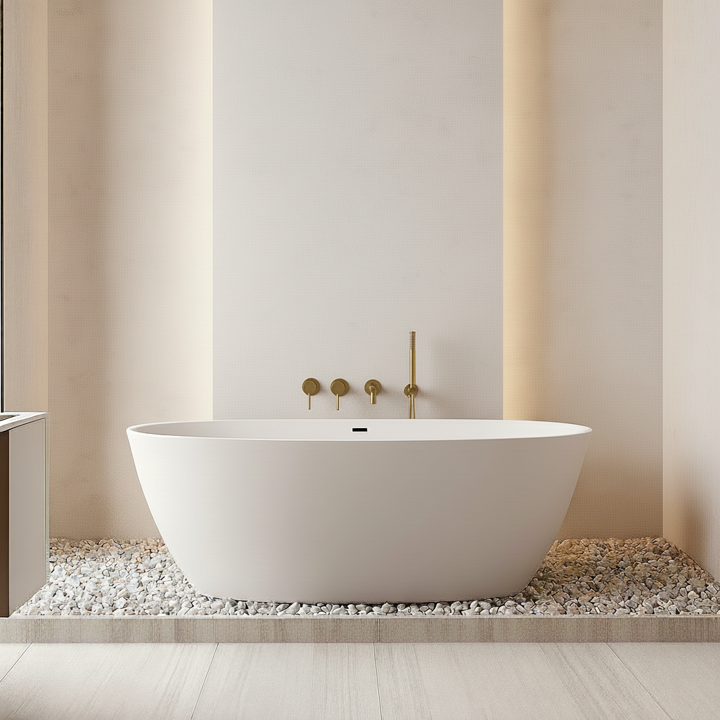 Ensemble de bain or brossé