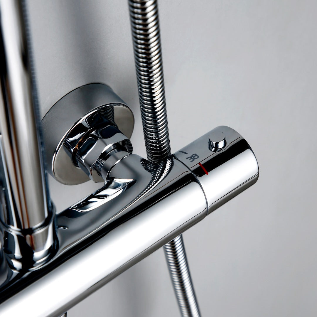 Colonne de douche chromée