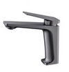 Mitigeur de salle de bain gris brossé
