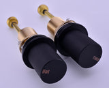 Robinet de salle de bain noir mat