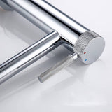 Mitigeur de salle de bain chromé